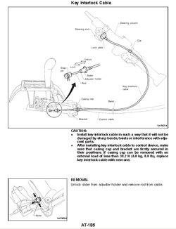 TROUBLE DIAGNOSES — AT SHIFT LOCK SYSTEM.JPG